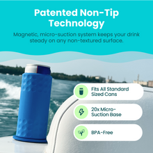 Load image into Gallery viewer, SquidCup Slim Sqoozie Non-Tipping Insulated Can Holder - 12 oz. Slim