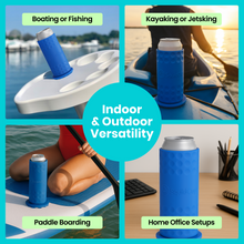 Load image into Gallery viewer, SquidCup Slim Sqoozie Non-Tipping Insulated Can Holder - 12 oz. Slim